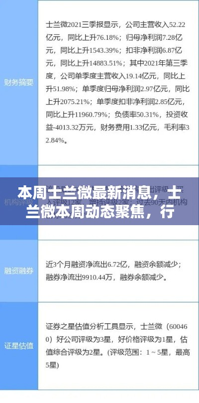士兰微最新动态解析,本周聚焦热议的行业内外观点聚焦