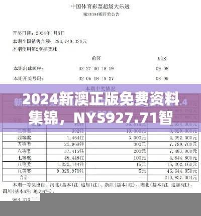 2024新澳正版免费资料集锦,NYS927.71智力方案详解