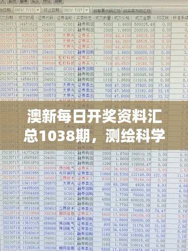澳新每日开奖资料汇总1038期,测绘科学与技术领域大罗元仙SIZ427.02