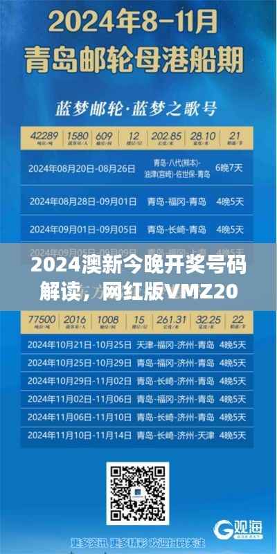 2024澳新今晚开奖号码解读,网红版VMZ204.23最新研究揭秘