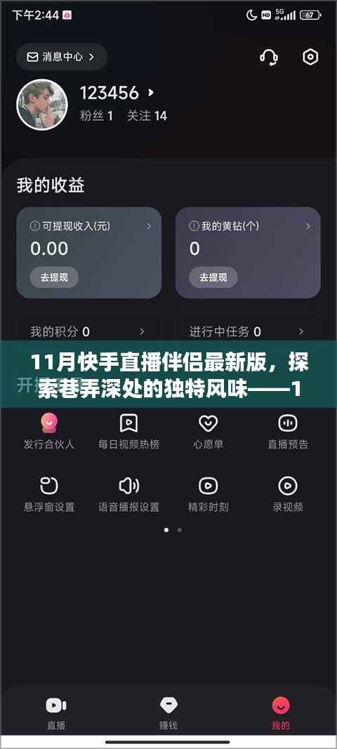 11月快手直播伴侣带你探索巷弄深处的独特风味,揭秘小巷隐藏特色小店