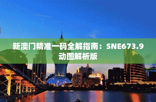 新澳门精准一码全解指南:SNE673.9动图解析版