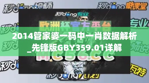 2014管家婆一码中一肖数据解析_先锋版GBY359.01详解