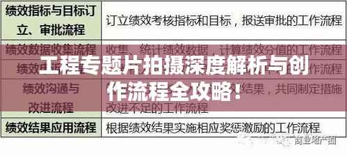 工程专题片拍摄深度解析与创作流程全攻略!