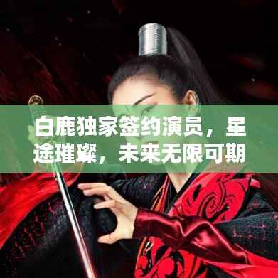 白鹿独家签约演员，星途璀璨，未来无限可期