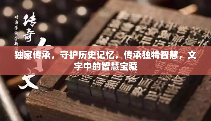 独家传承,守护历史记忆,传承独特智慧,文字中的智慧宝藏